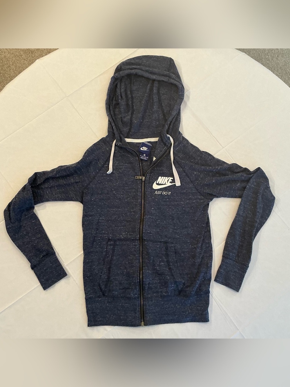 Nike Navy Full-Zip Hoodie Jacket